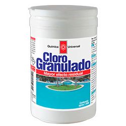 Cloro granulado 1 kg. acción rápida